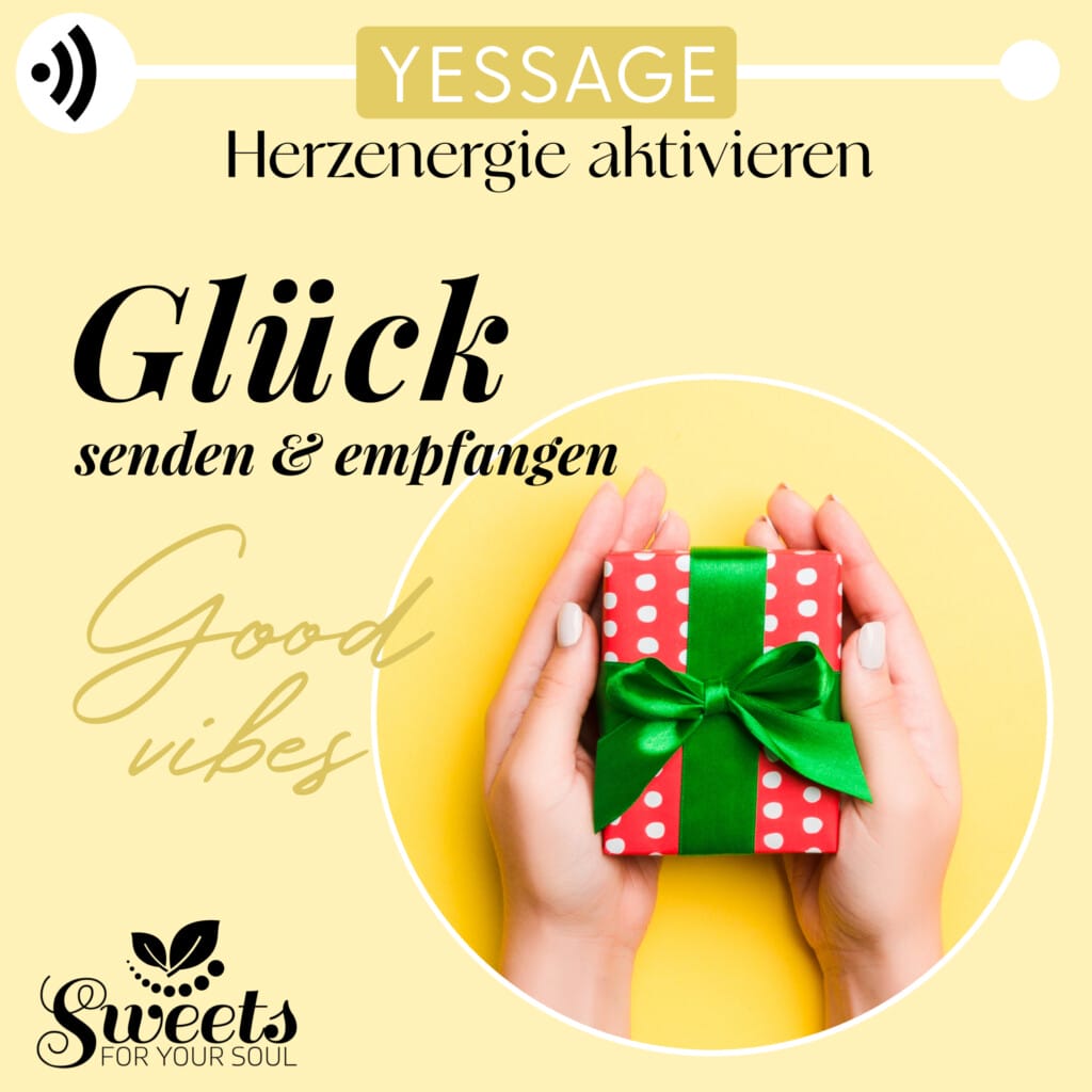 Yessage Glueck - Verbessere deine mentale Gesundheit mit Audiotools, Meditationen und Affirmationen