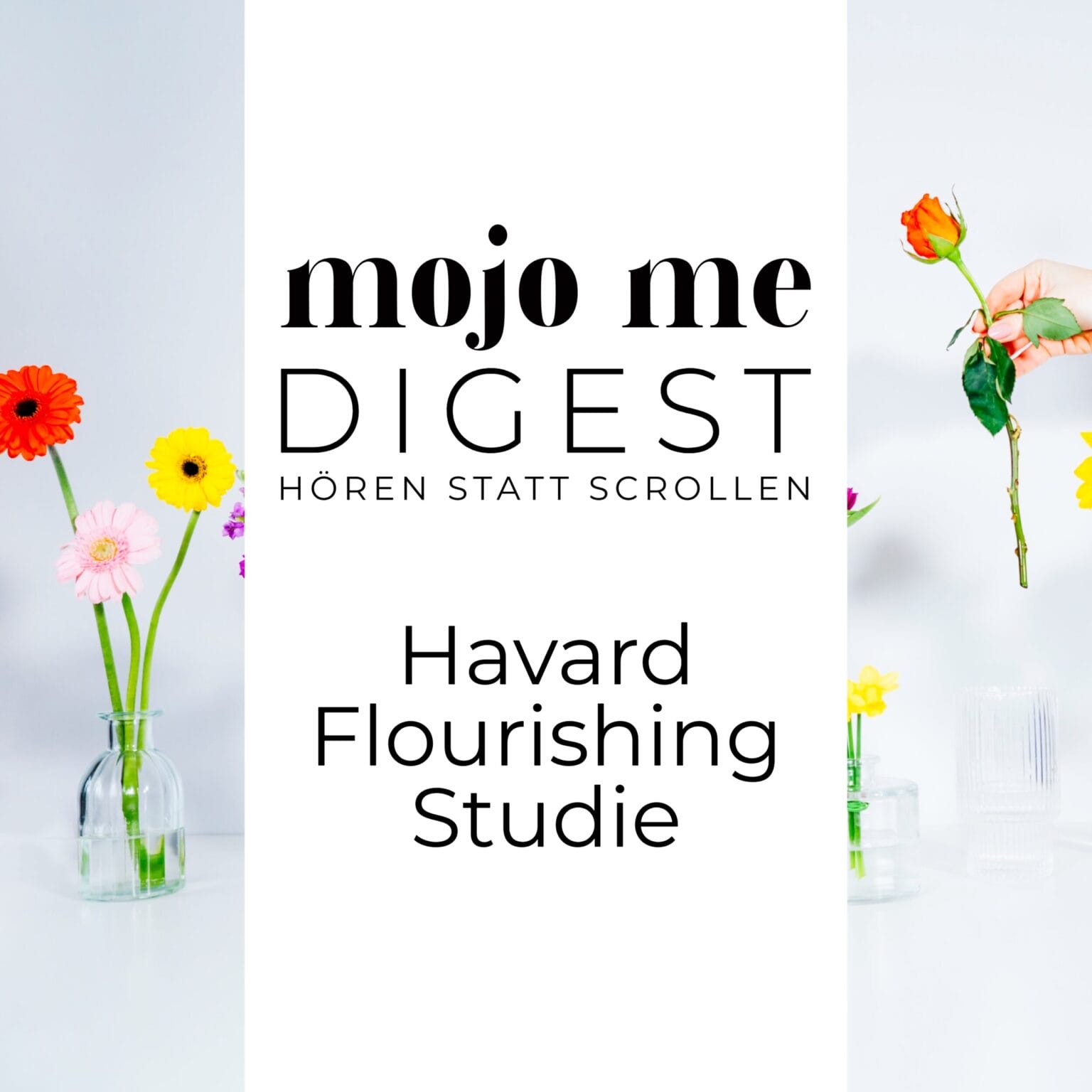MojoMe Digest Cover Harvard - Verbessere dein Wohlbefinden, deine Mentale Gesundheit und Achstamkeit