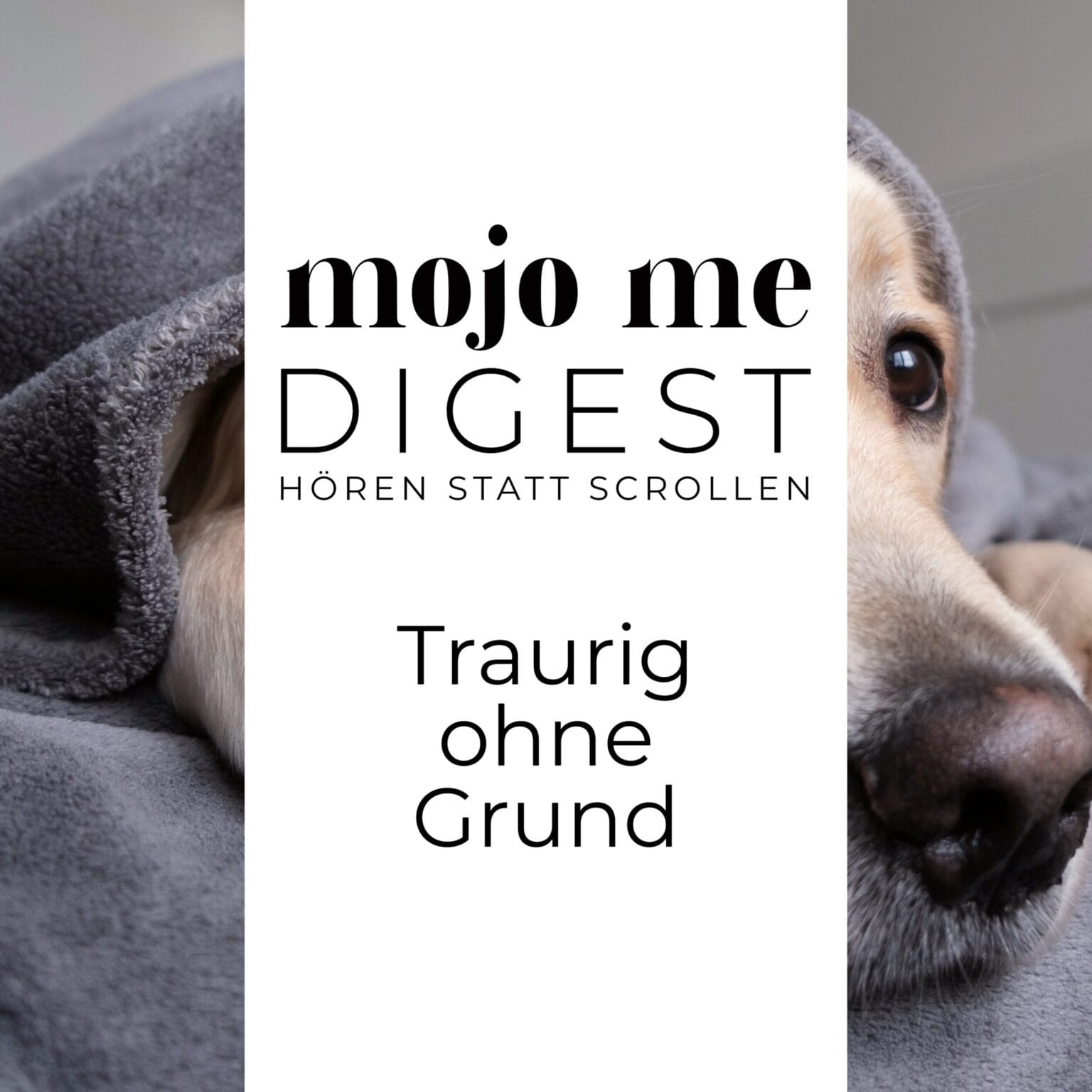 MojoMe Digest Cover Traurig ohne Grund - Verbessere dein Wohlbefinden, deine Mentale Gesundheit und Achstamkeit